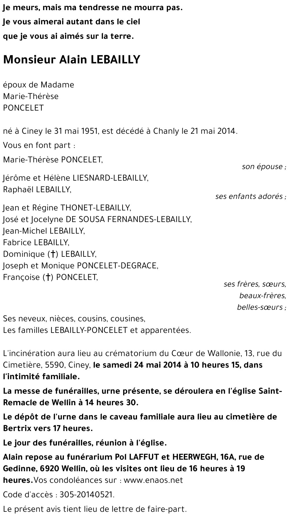 Alain LEBAILLY