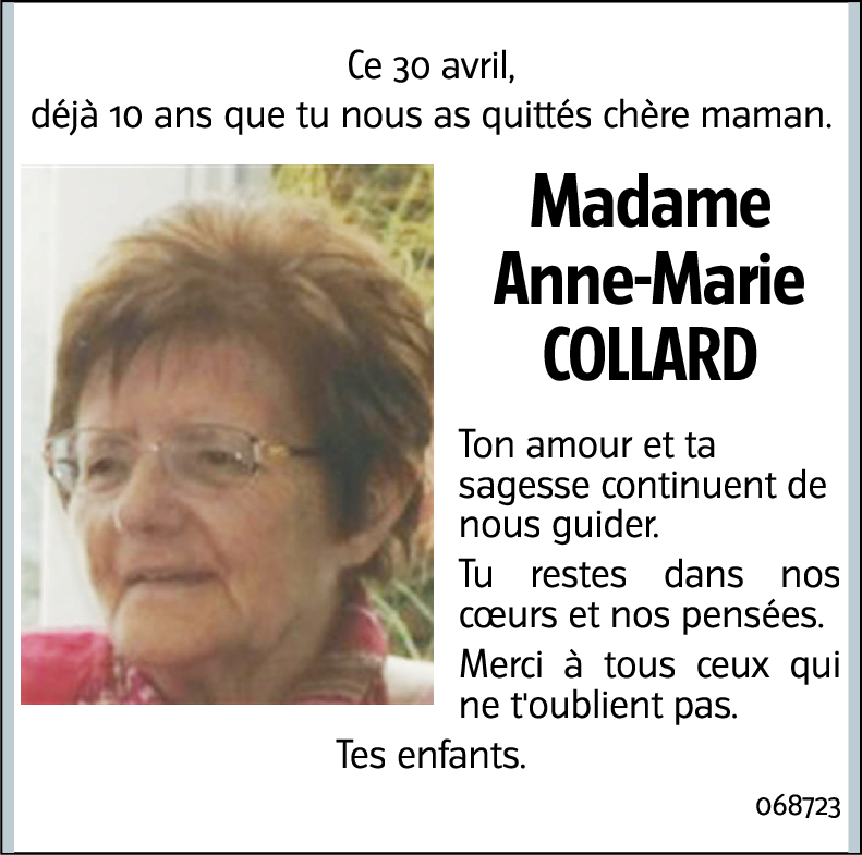 Anne-Marie COLLARD