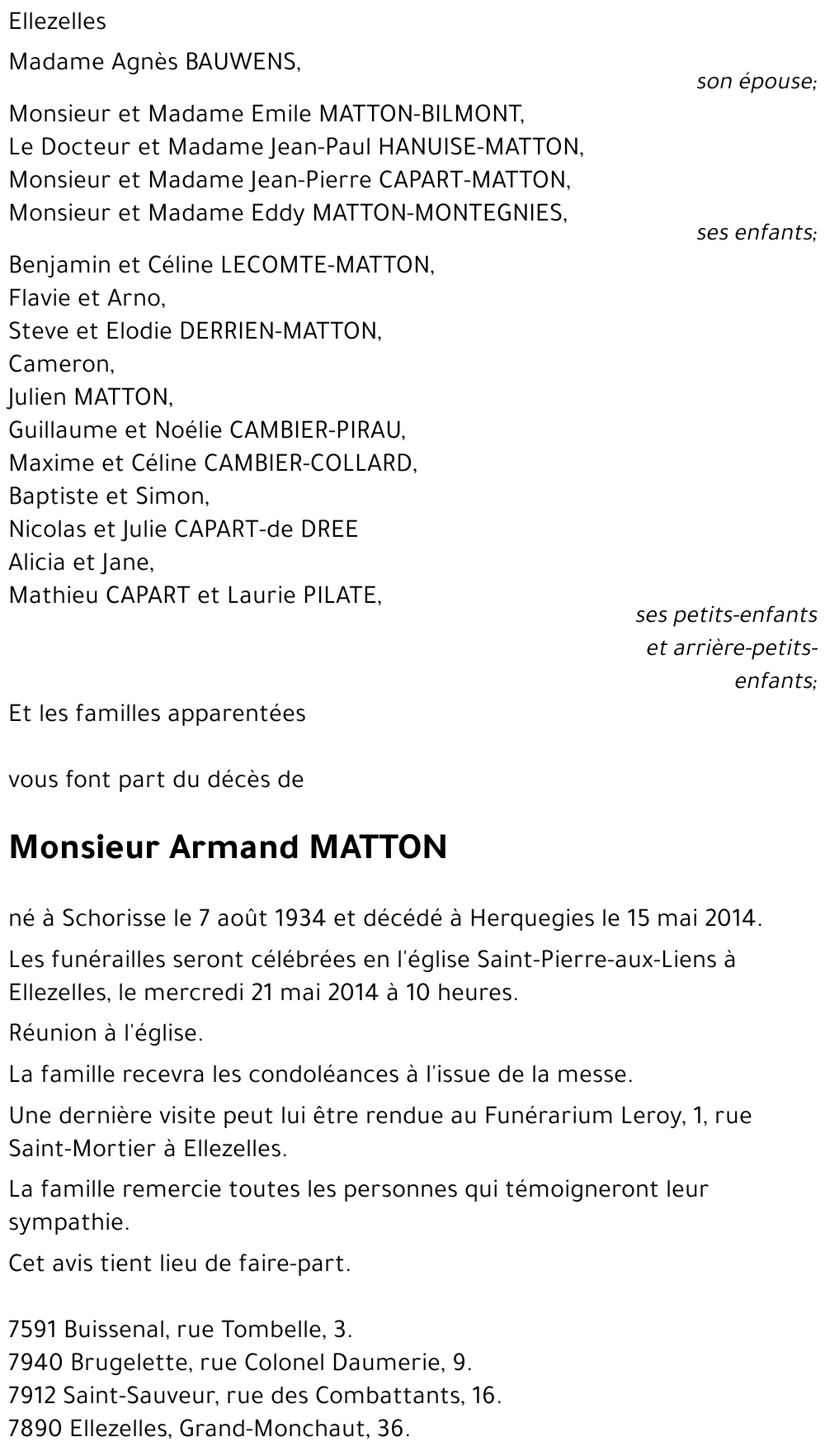 Armand MATTON