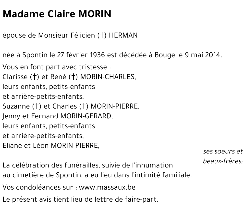 Claire MORIN