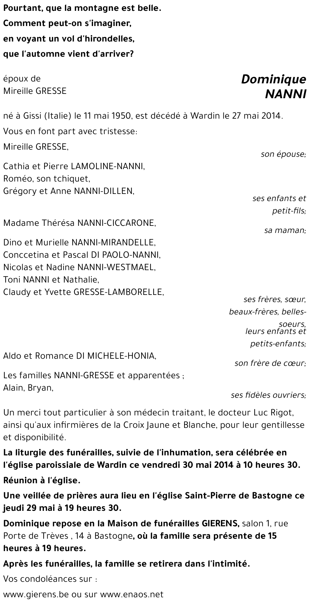 Dominique NANNI