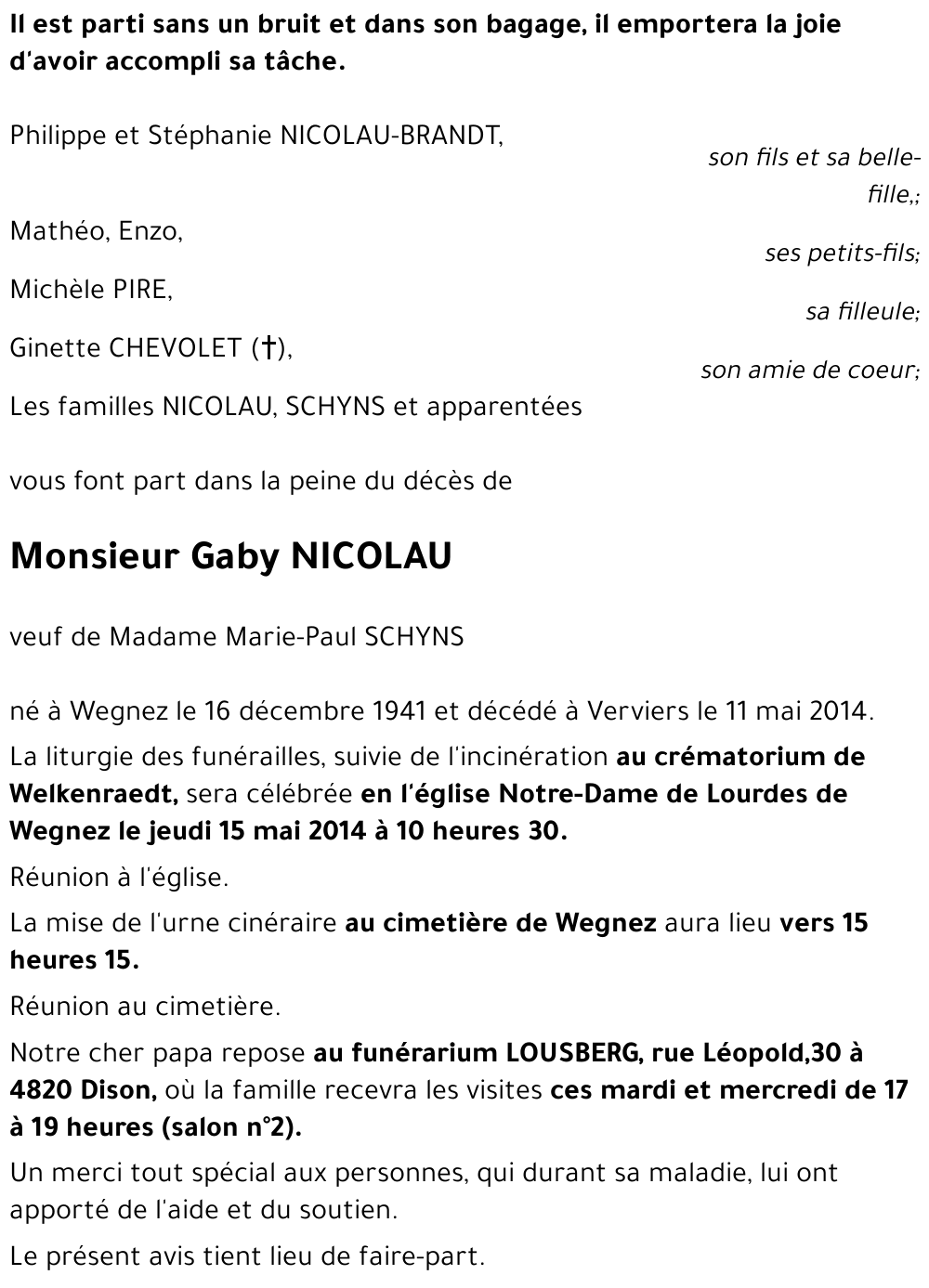 Gaby NICOLAU