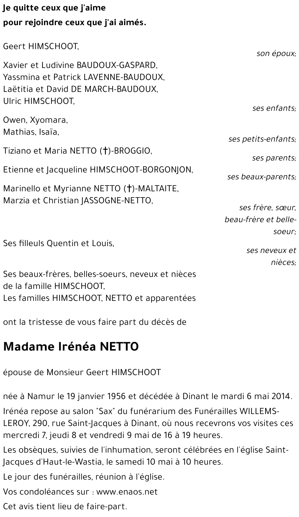 Irénéa NETTO