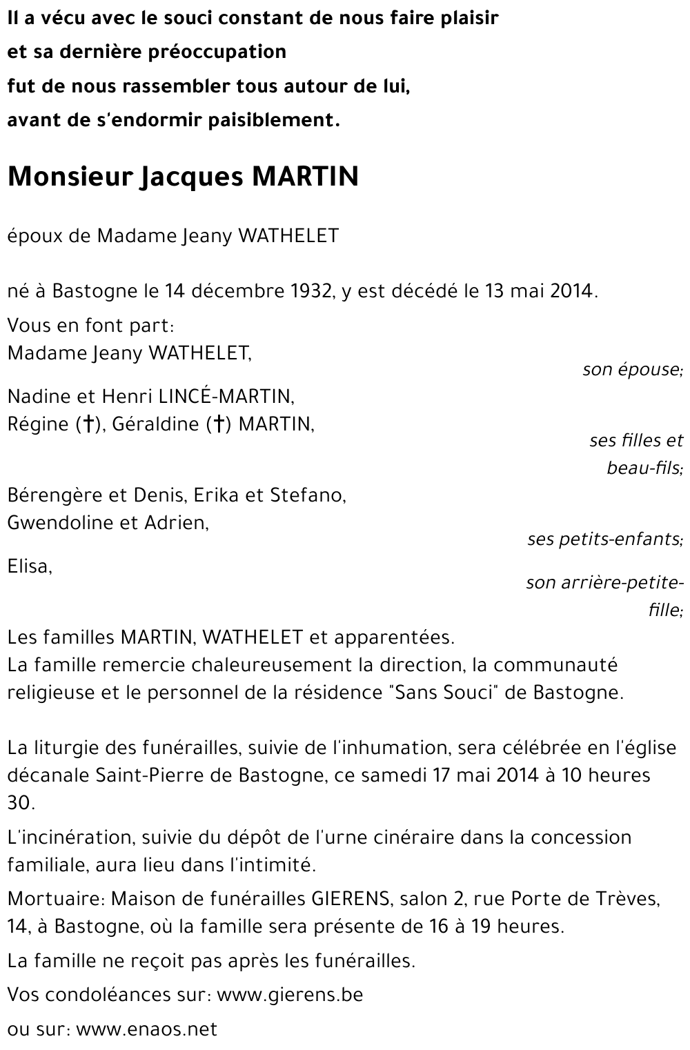 Jacques MARTIN