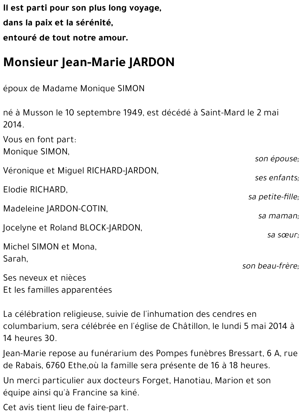 Jean-Marie JARDON