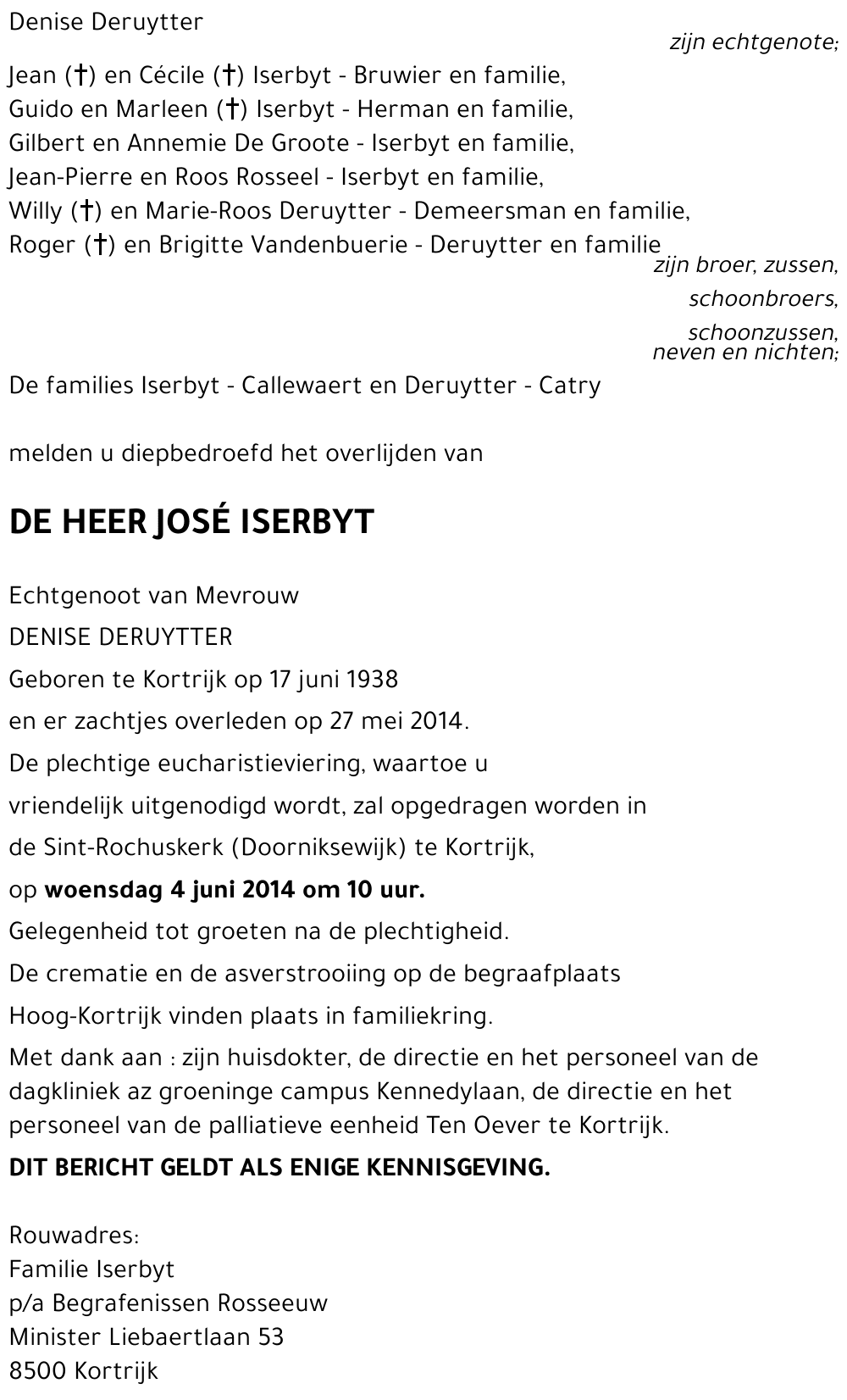 José ISERBYT