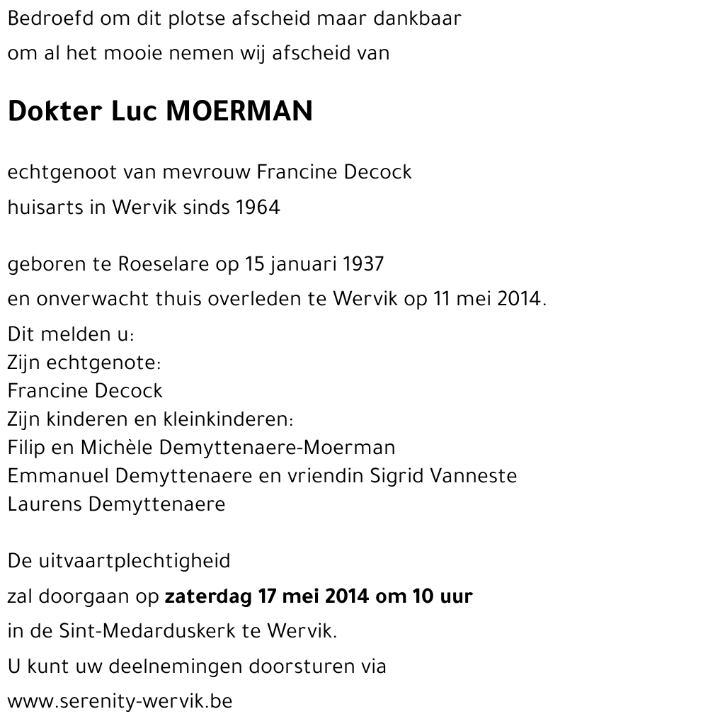 Luc MOERMAN