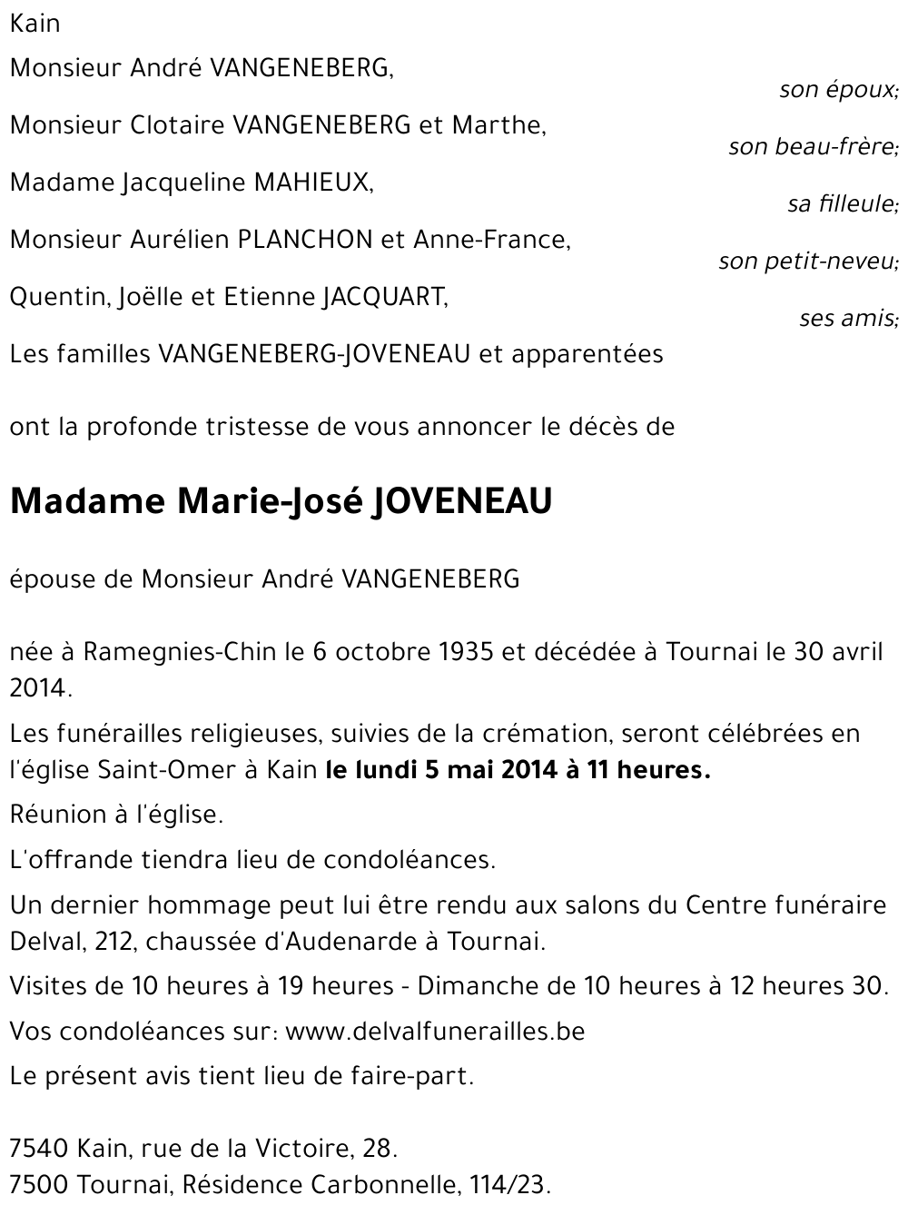 Marie-José JOVENEAU