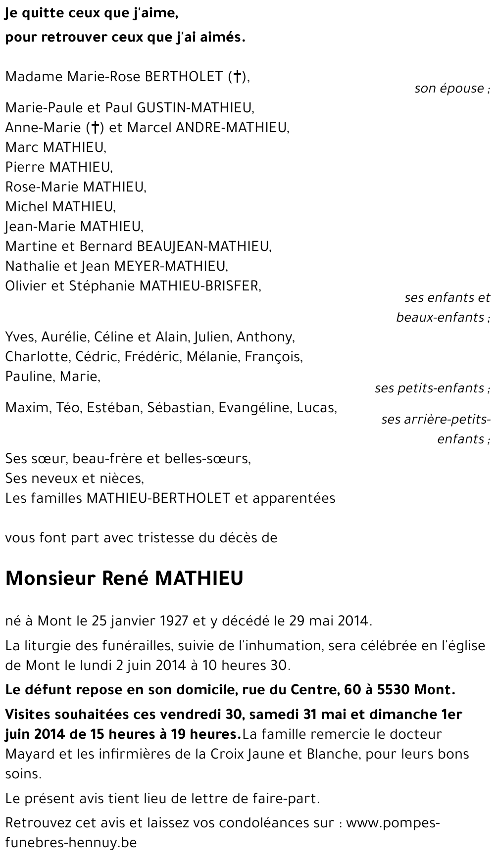 René MATHIEU
