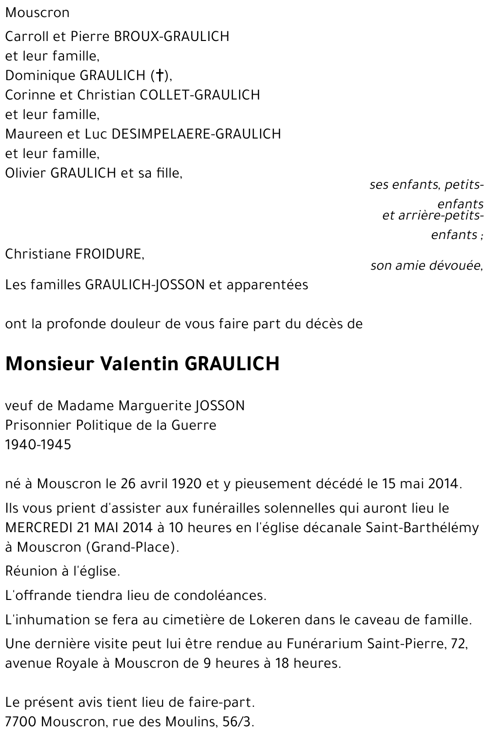 Valentin GRAULICH