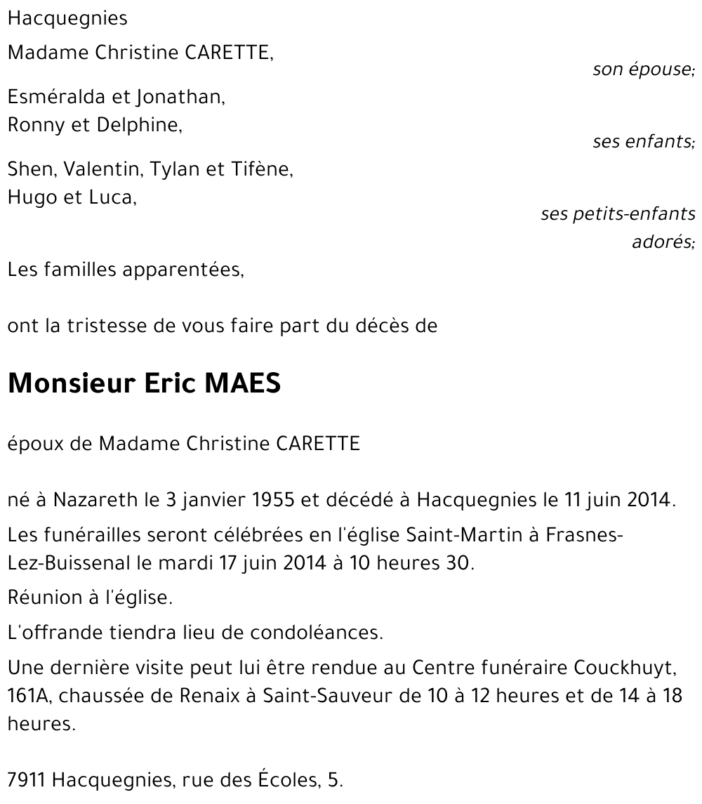 Eric MAES
