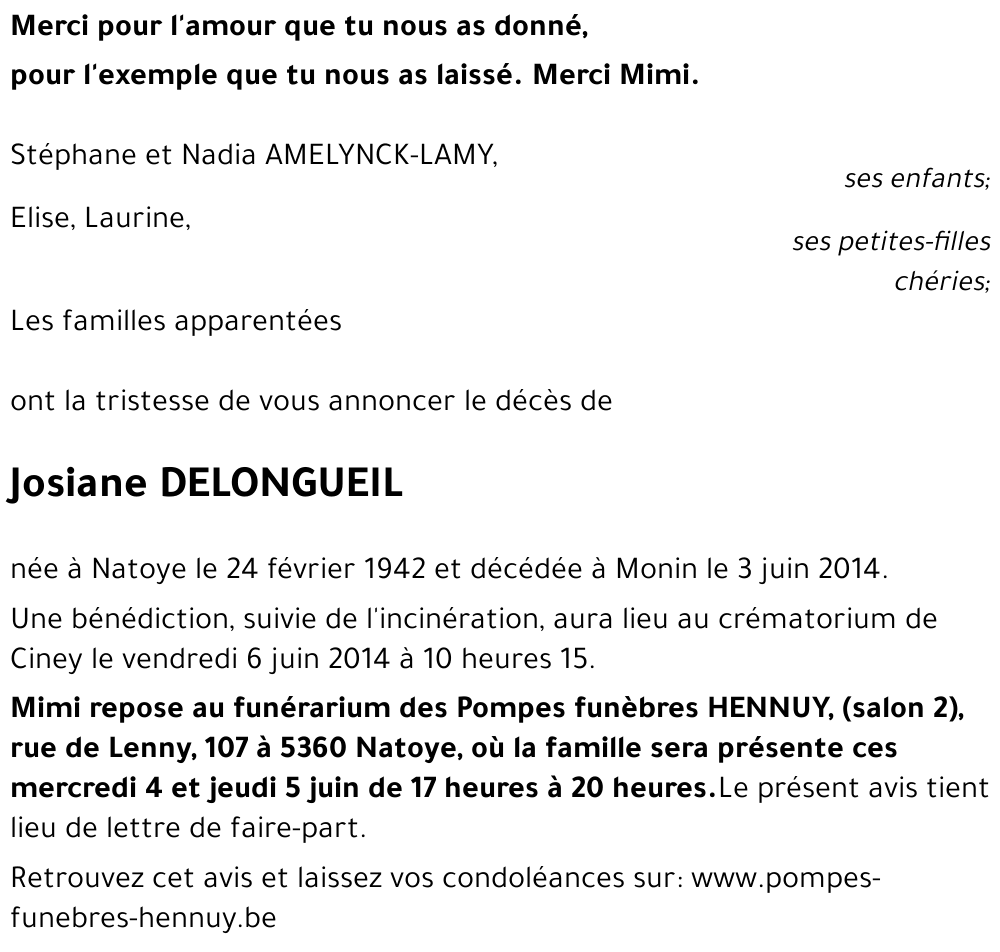 Josiane DELONGUEIL