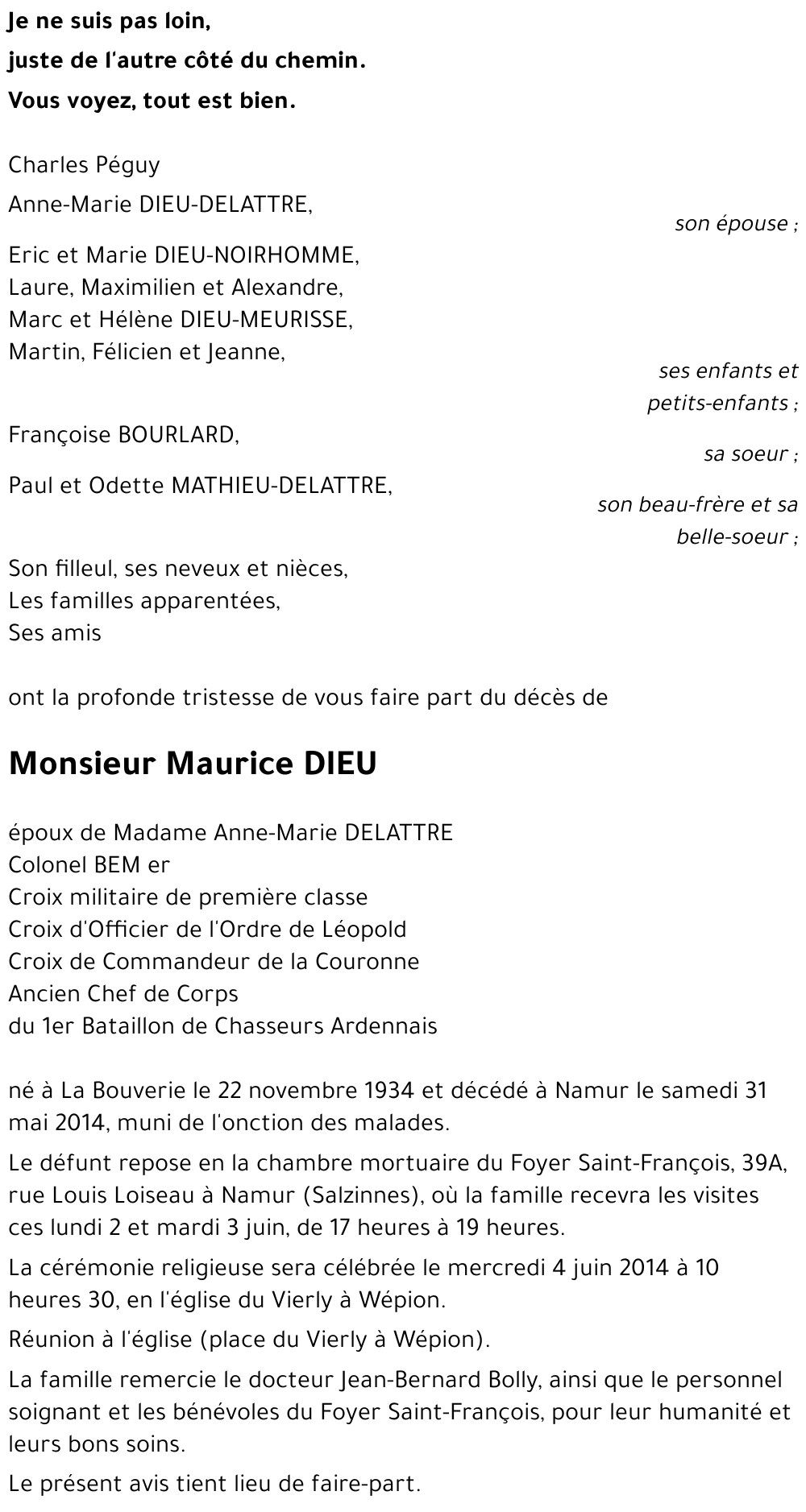 Maurice DIEU