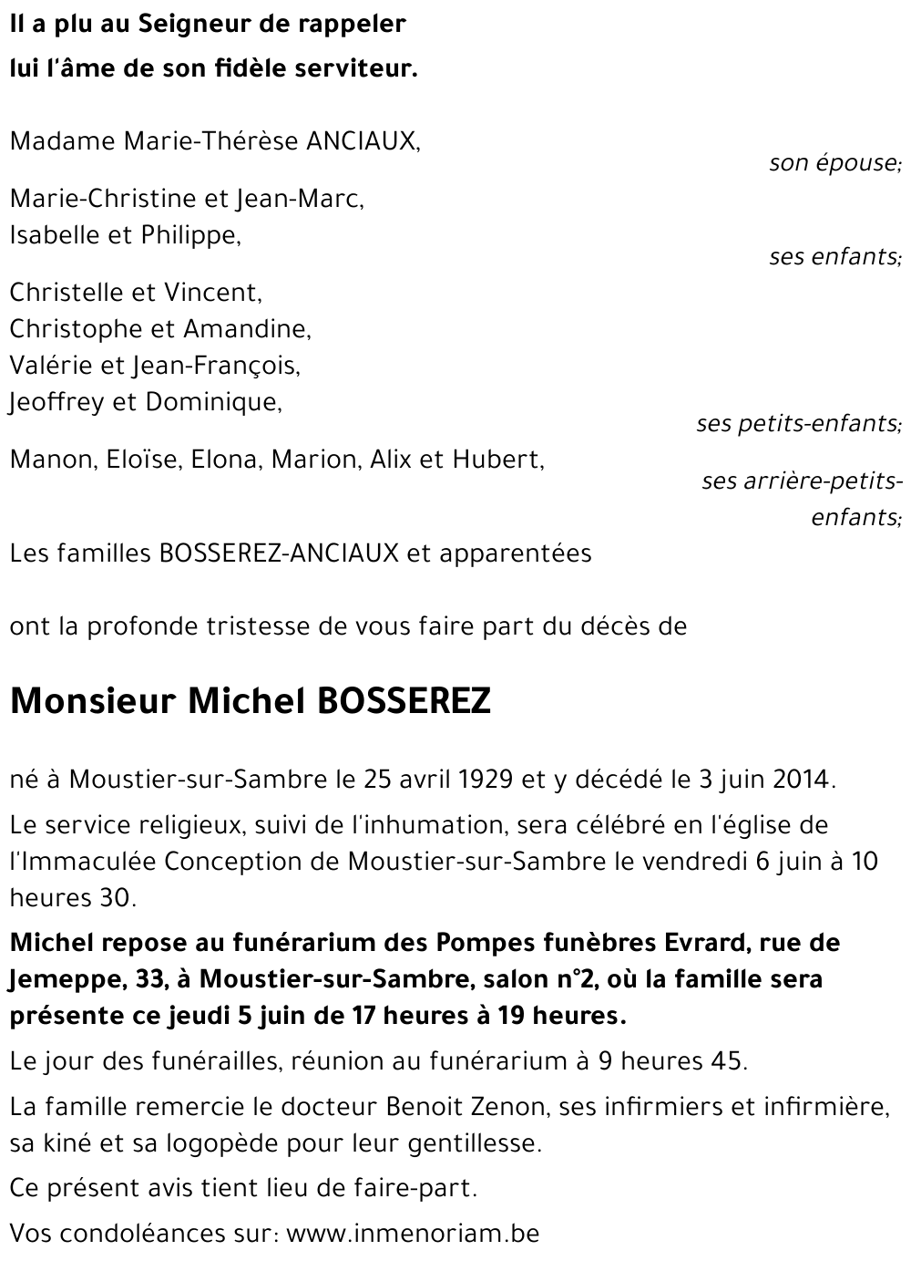 Michel BOSSEREZ