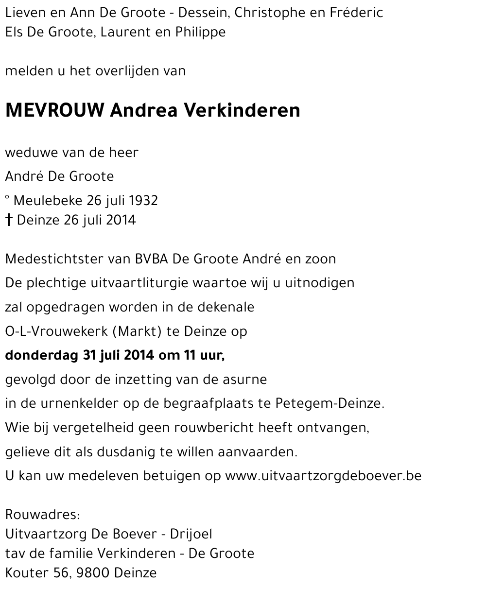 Andrea Verkinderen