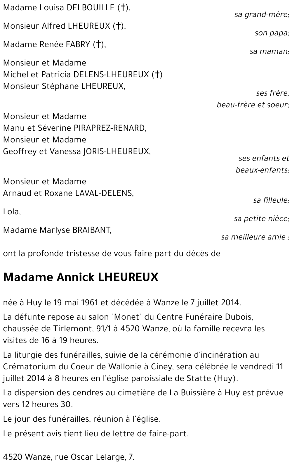 Annick LHEUREUX