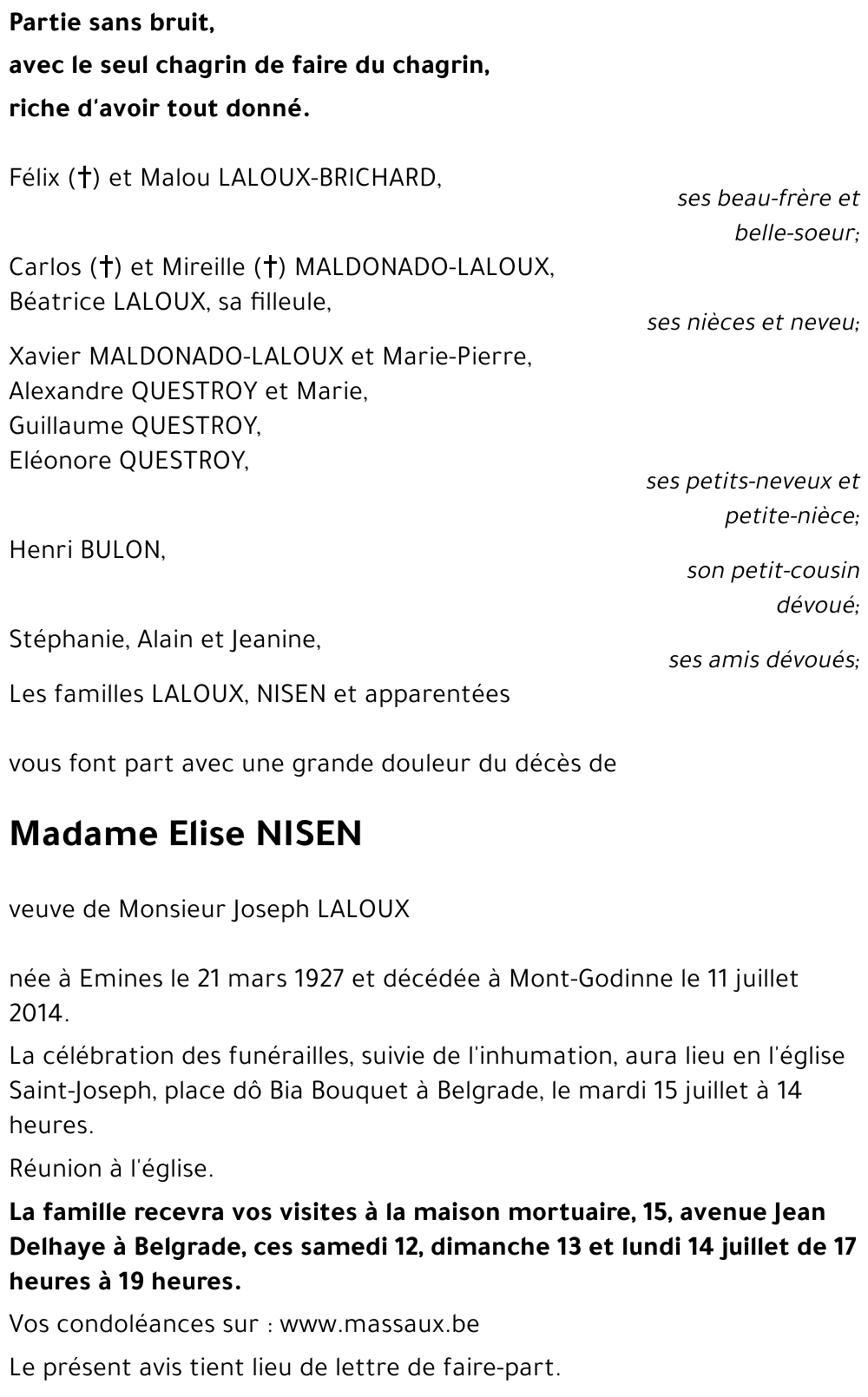 Elise NISEN