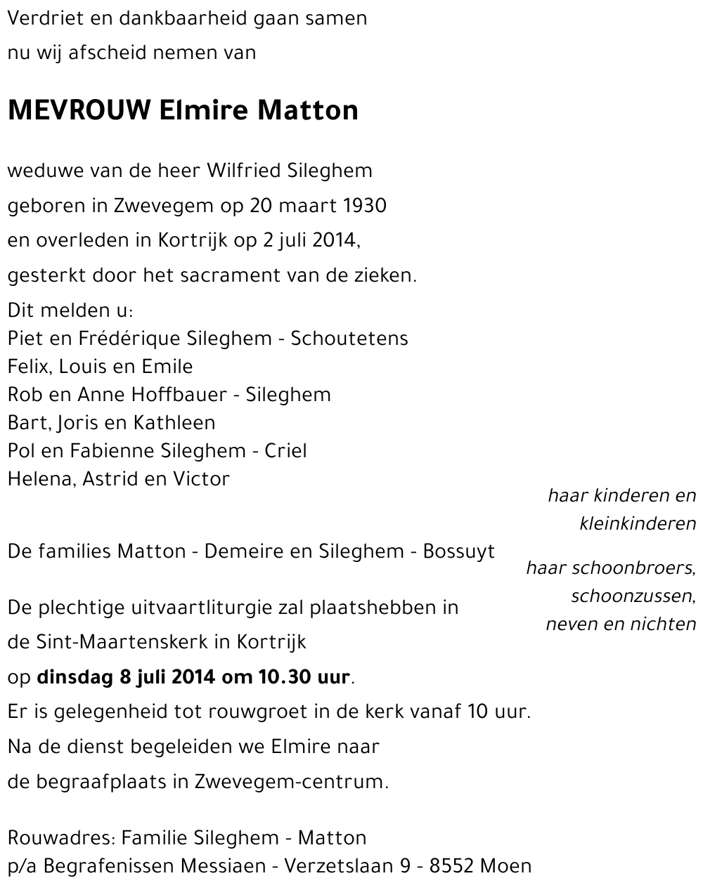 Elmire Matton