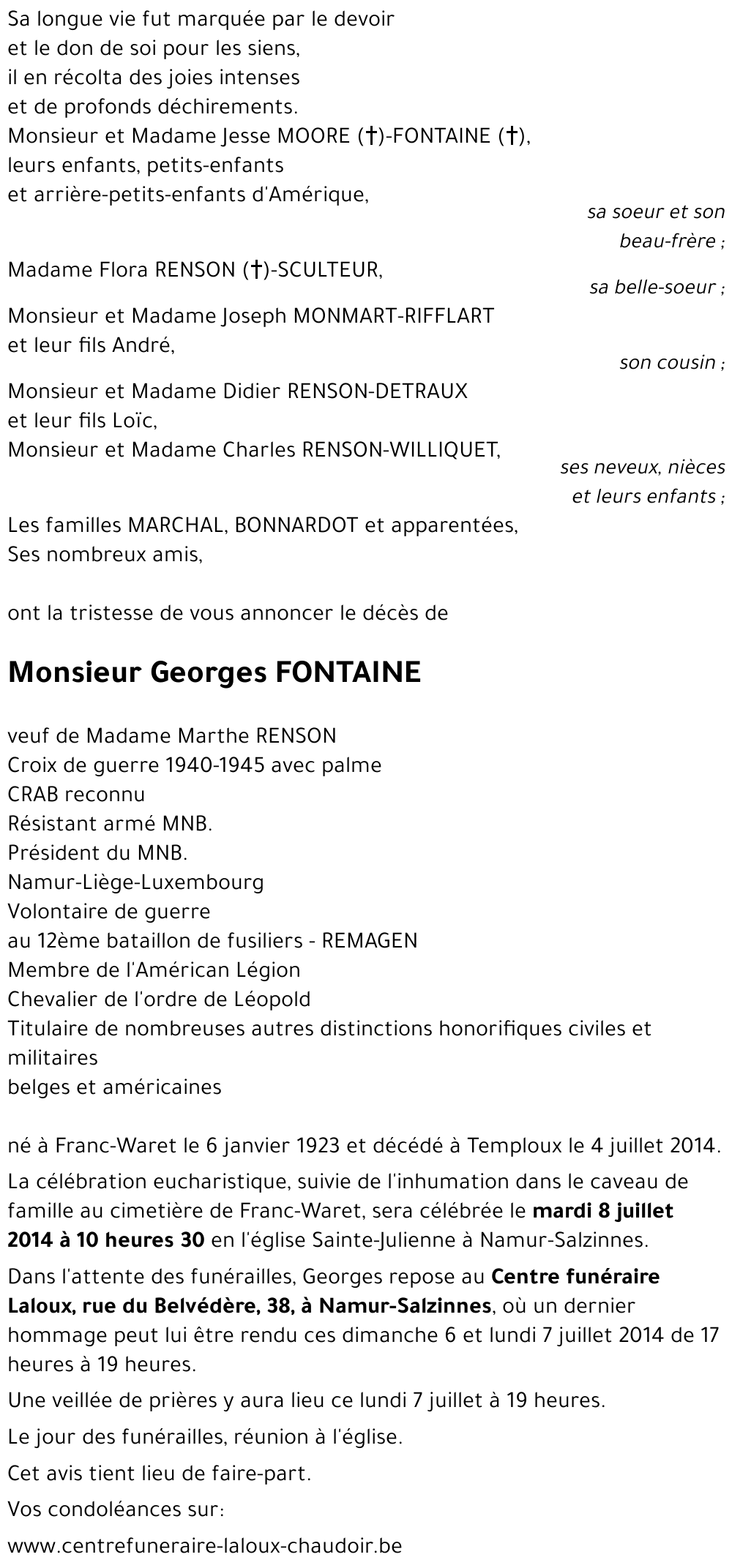 Georges FONTAINE