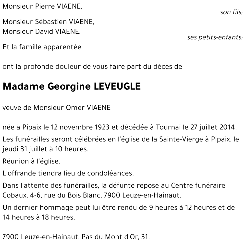 Georgine Leveugle
