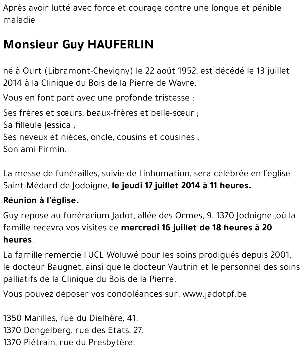 Guy HAUFERLIN