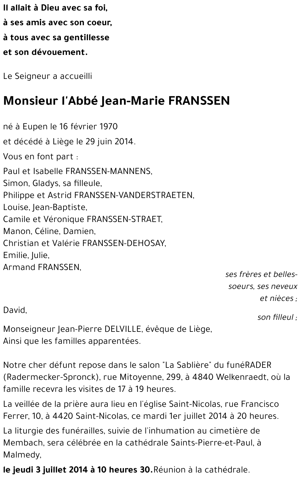 Jean-Marie FRANSSEN