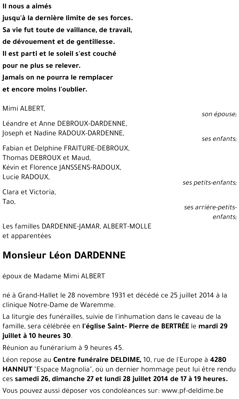 Léon DARDENNE