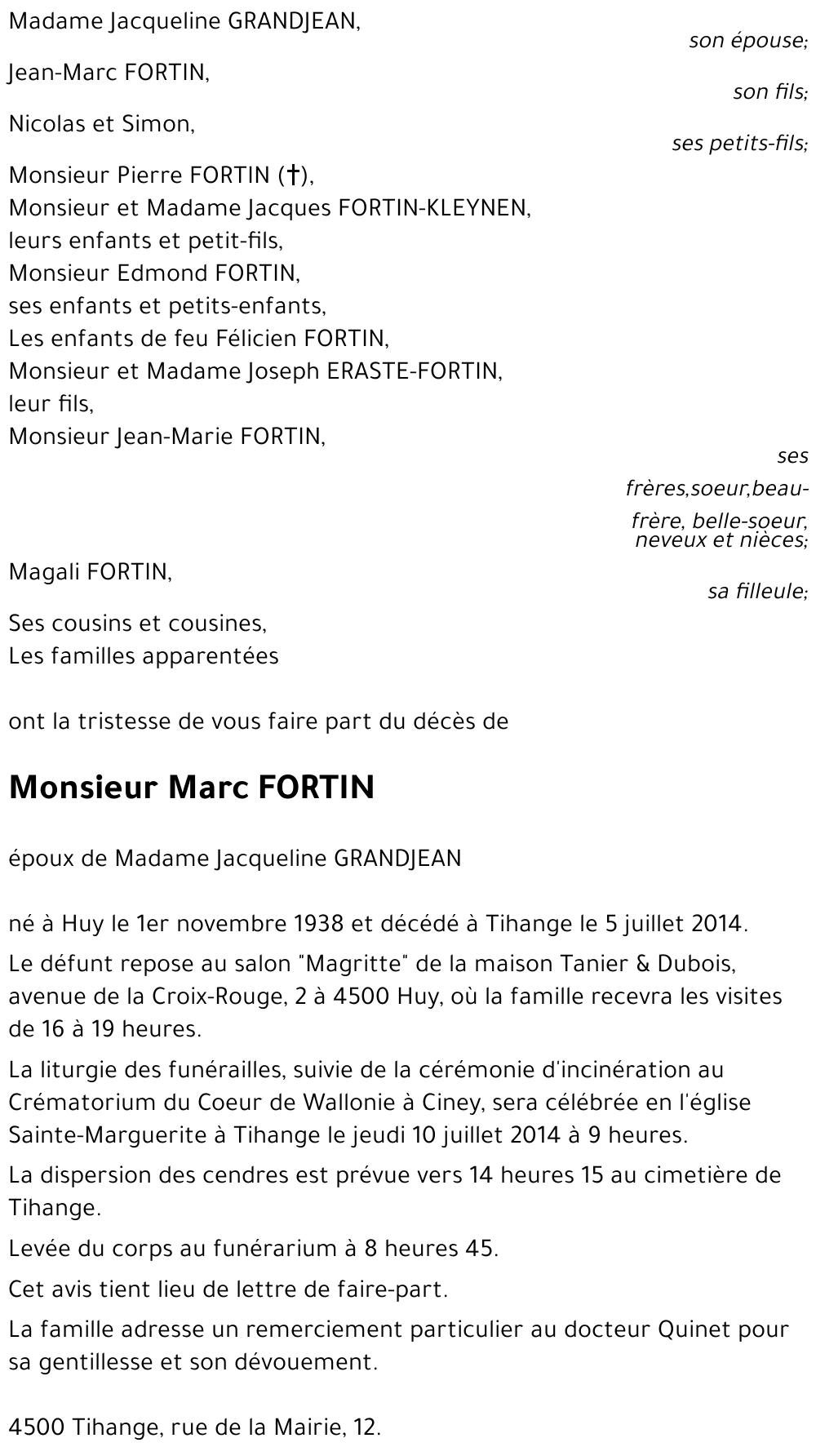 Marc FORTIN