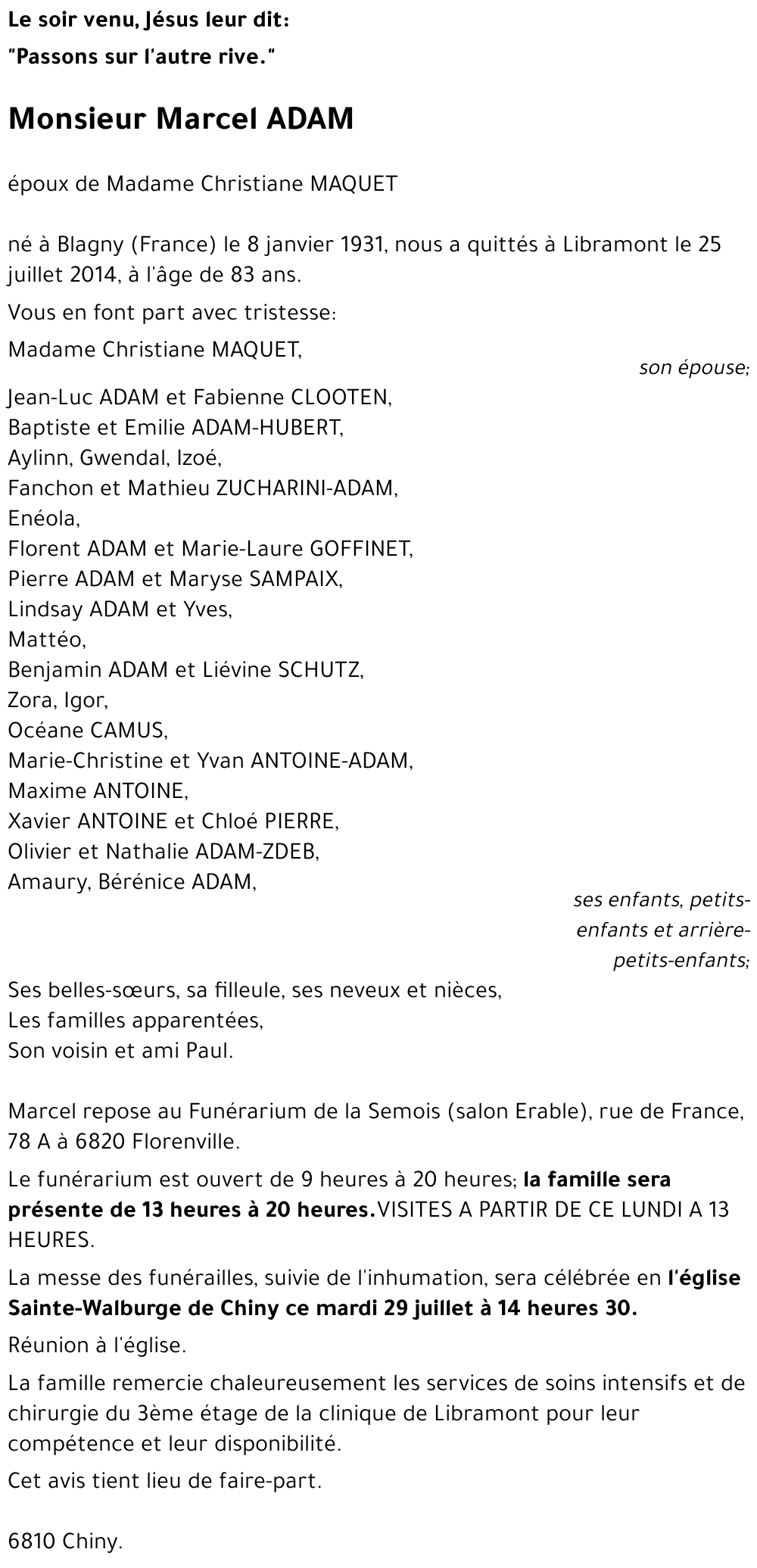 Marcel ADAM