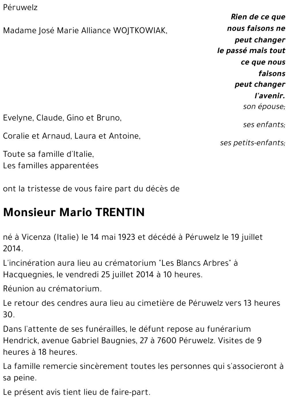 Mario TRENTIN