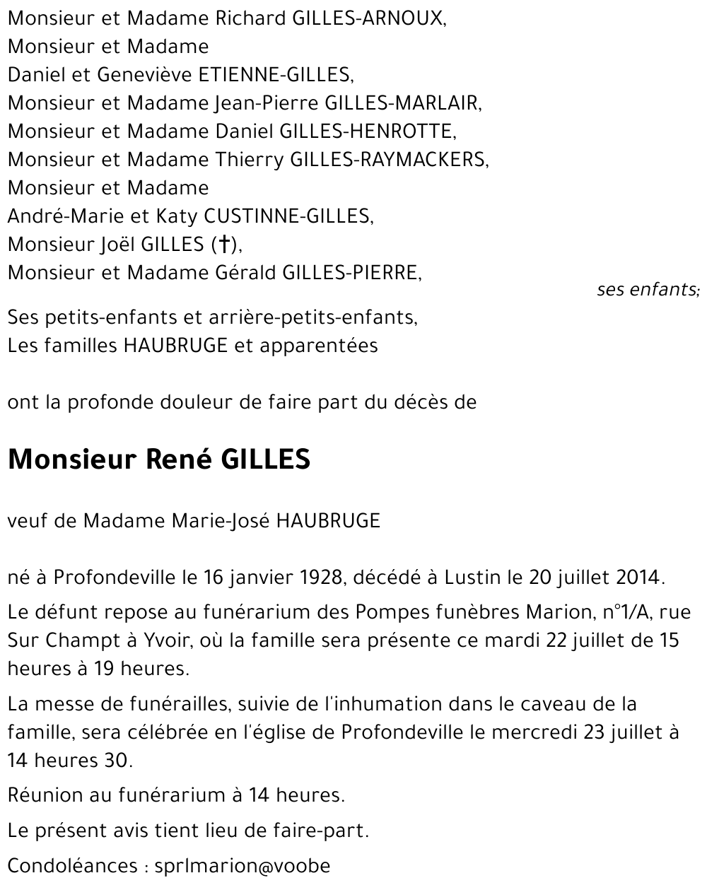 René GILLES