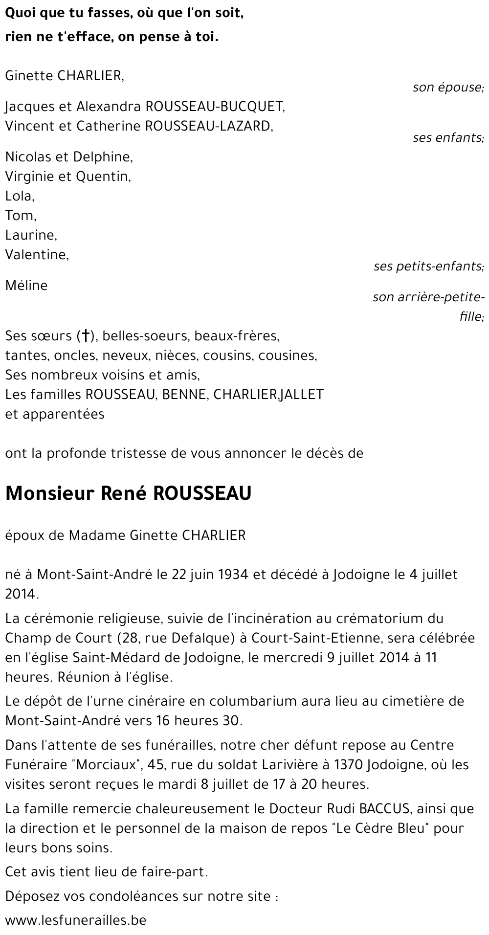 René ROUSSEAU