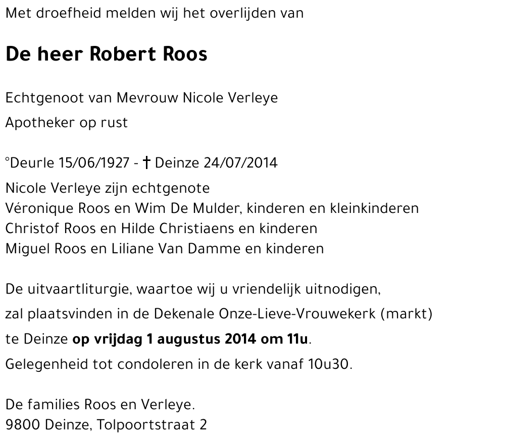 Robert Roos