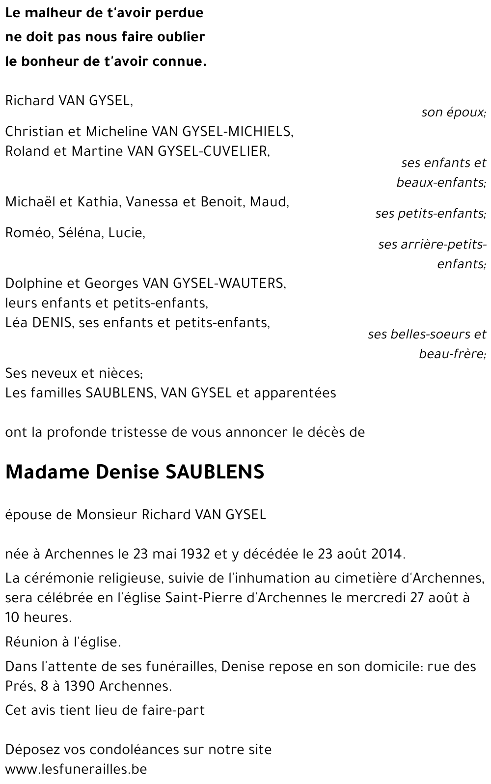 Denise SAUBLENS