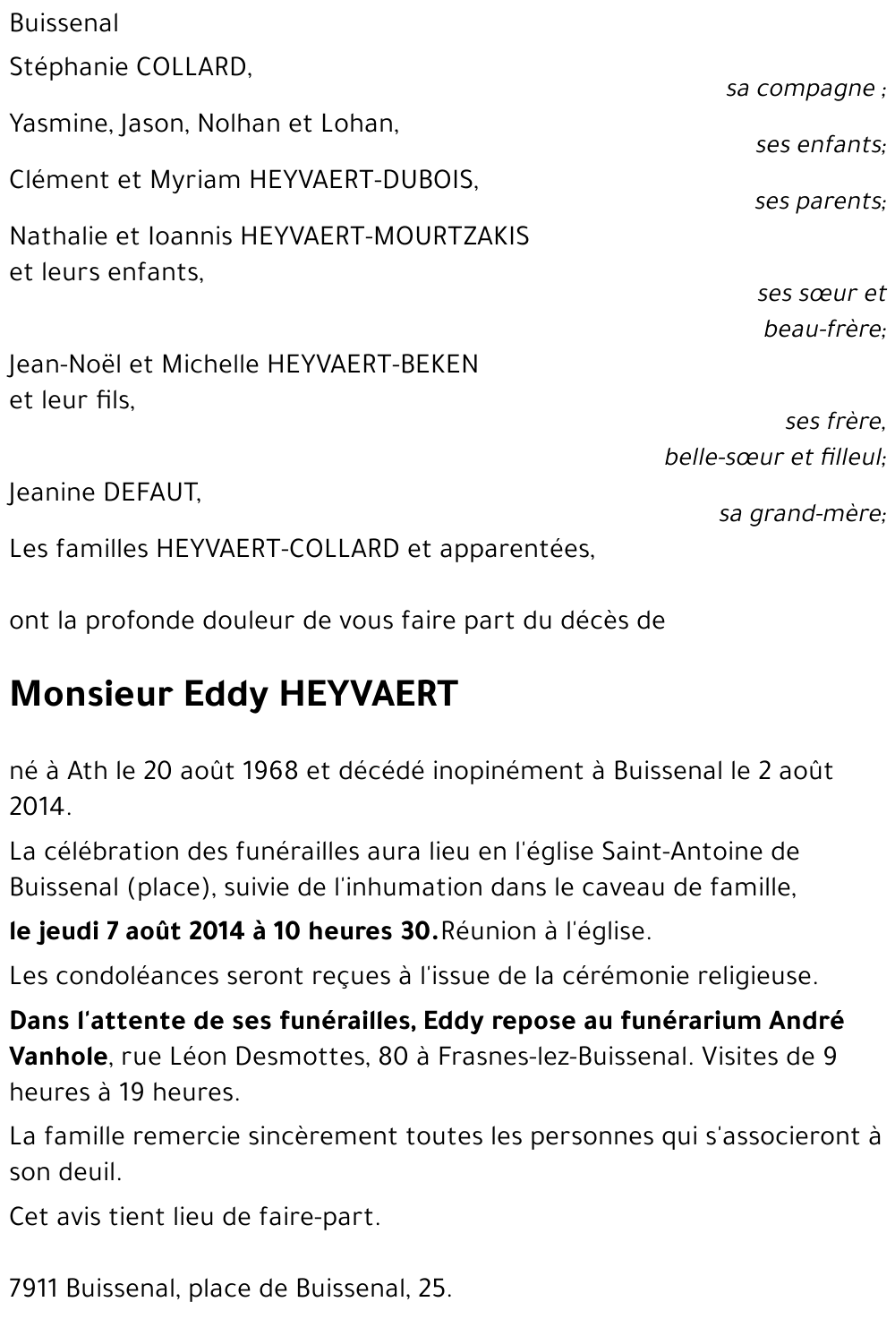 Eddy HEYVAERT