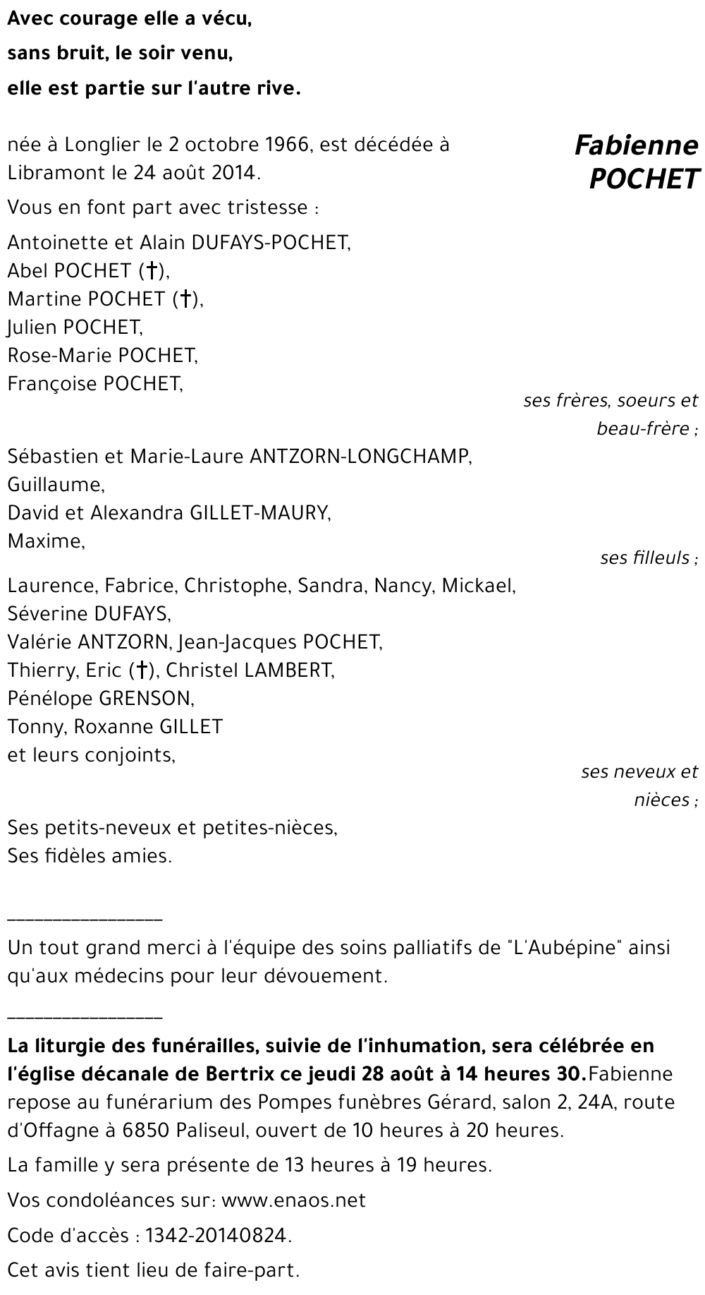Fabienne POCHET