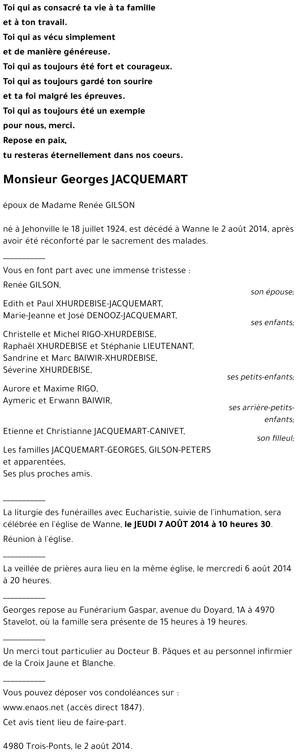 Georges JACQUEMART