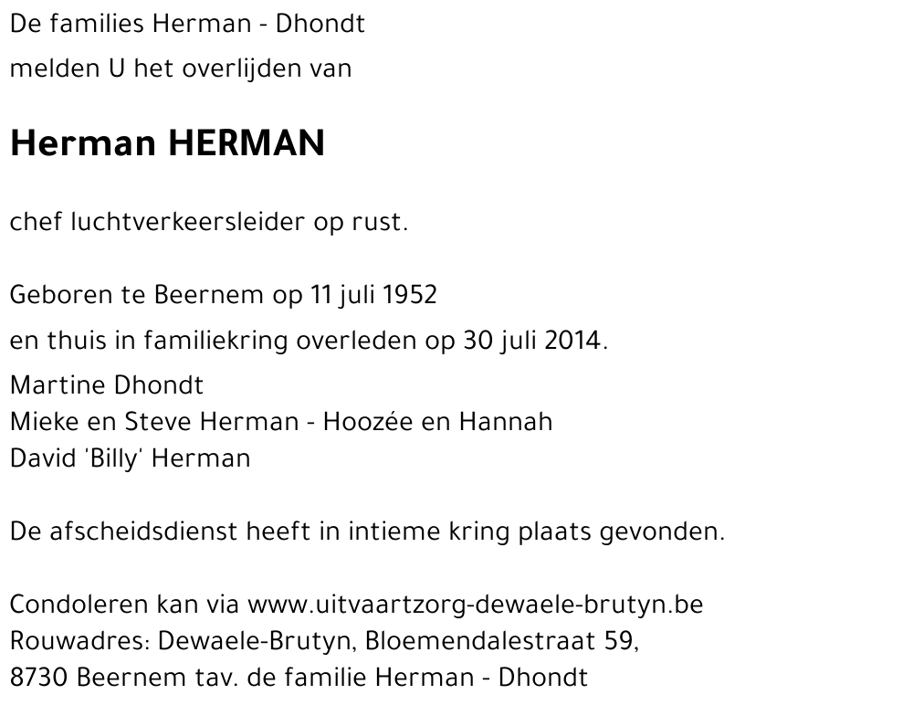 Herman HERMAN