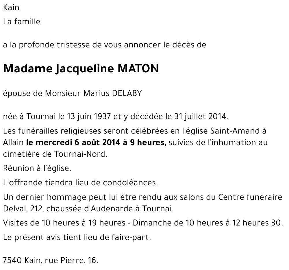 Jacqueline MATON