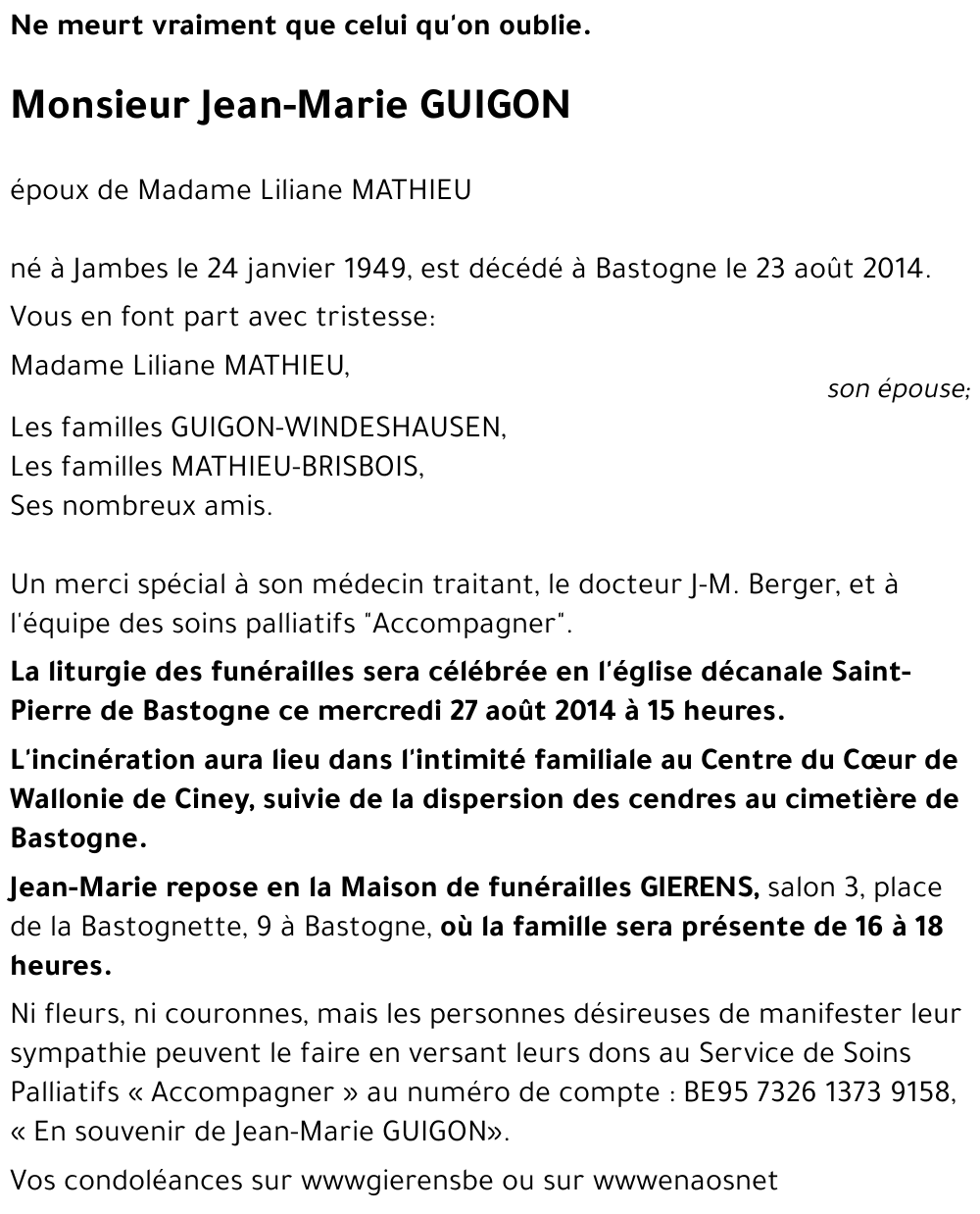 Jean-Marie GUIGON