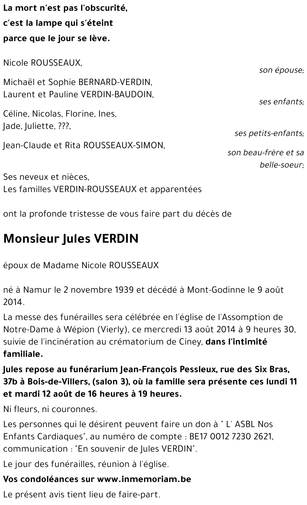 Jules VERDIN
