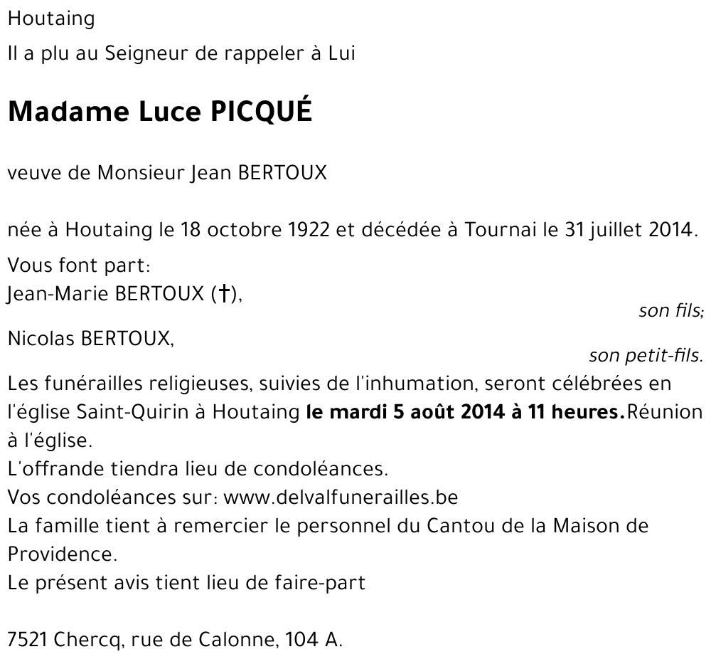 Luce PICQUE