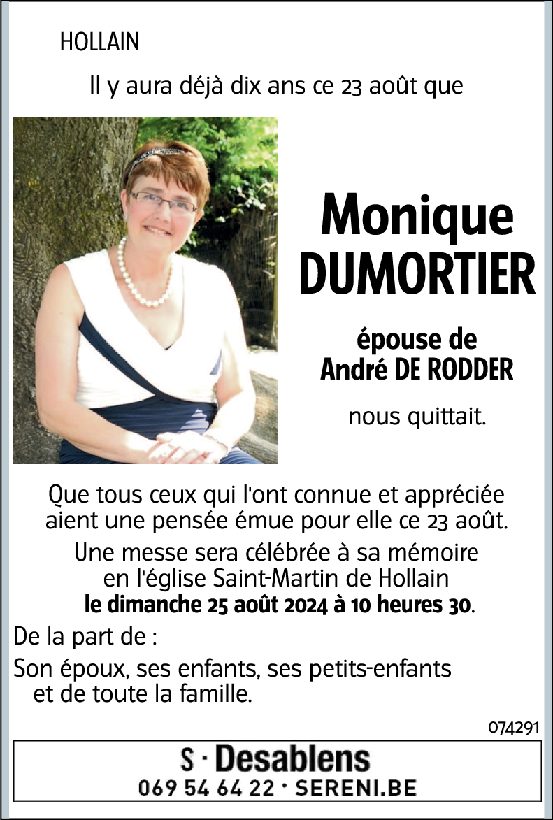 Monique DUMORTIER