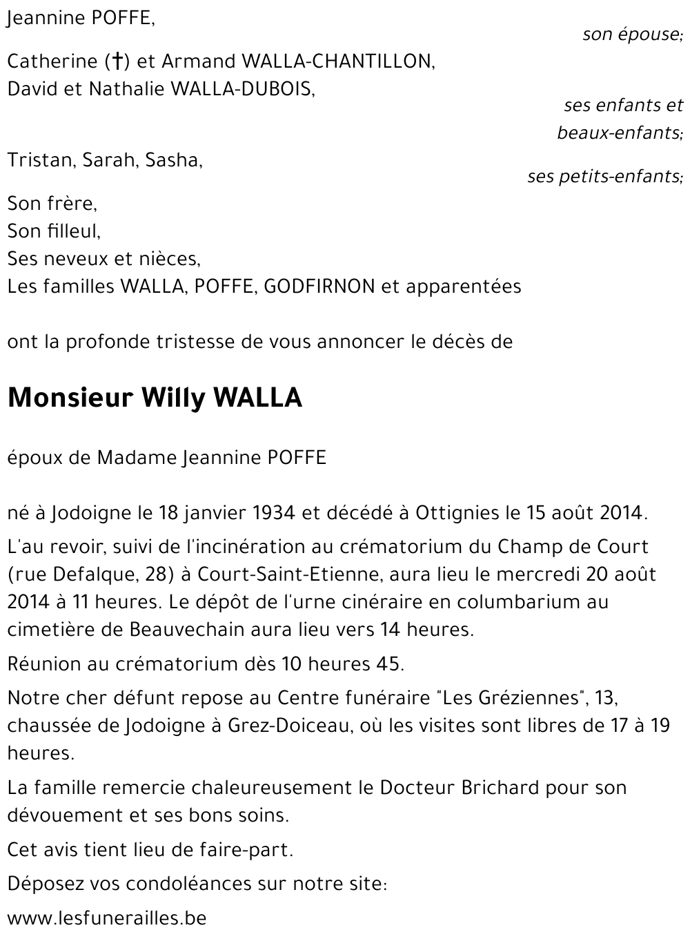 Willy WALLA