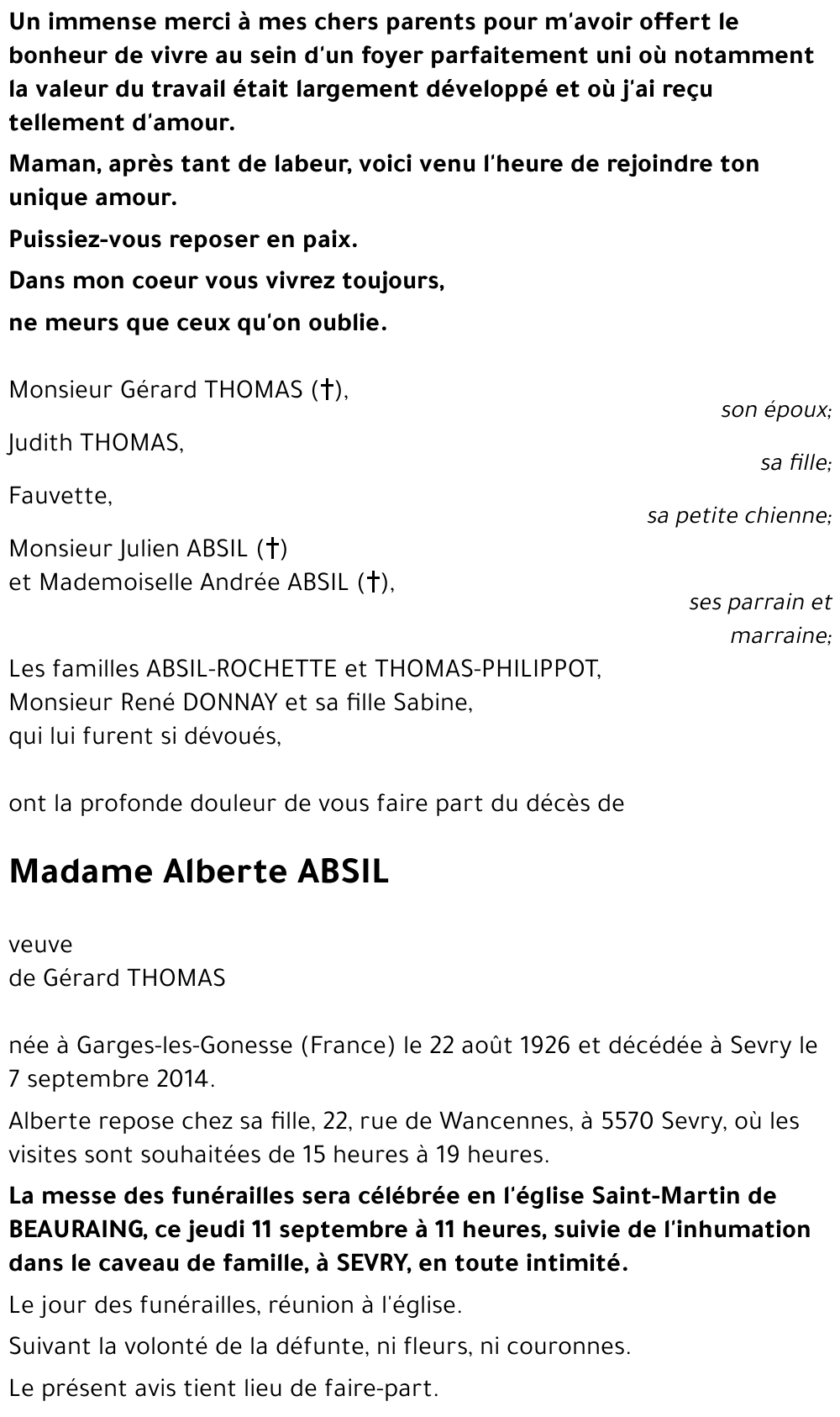 Alberte ABSIL