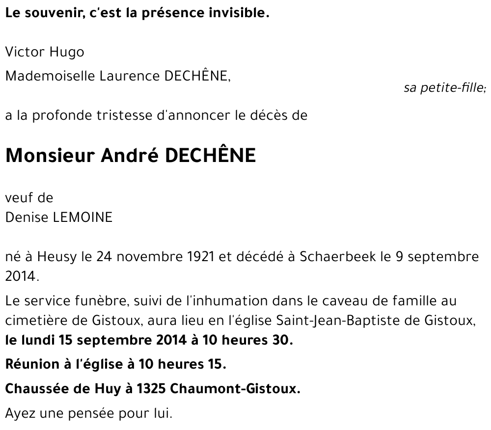 André Dechêne