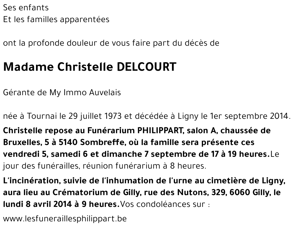 Christelle DELCOURT