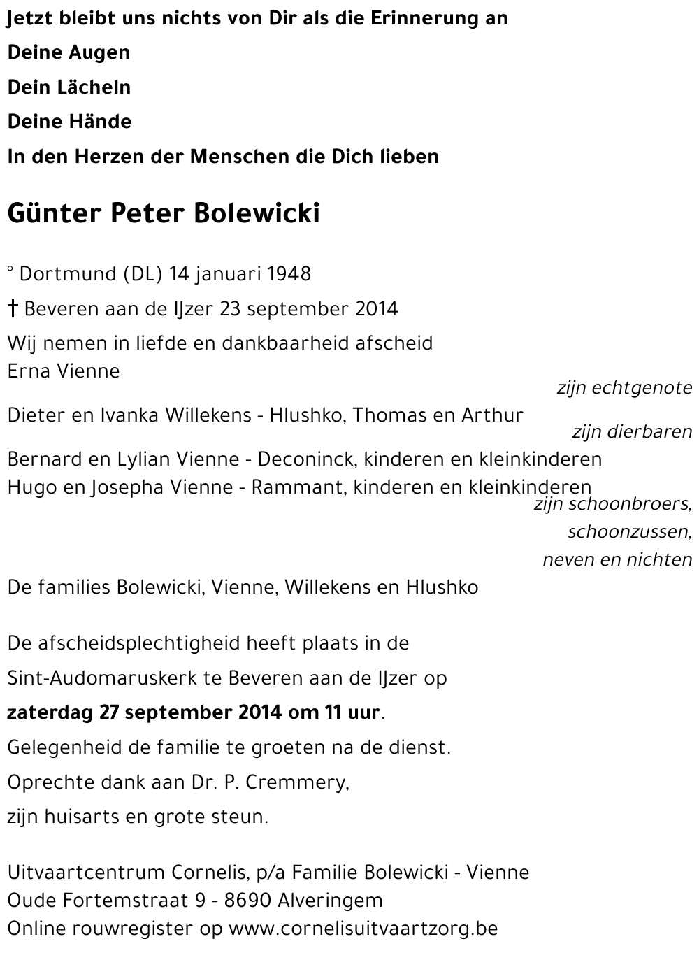 Günter Peter Bolewicki