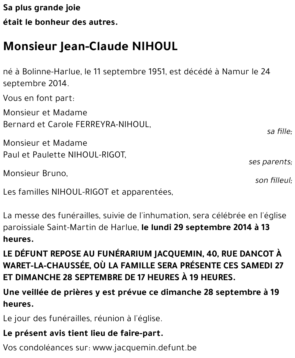 Jean-Claude Nihoul