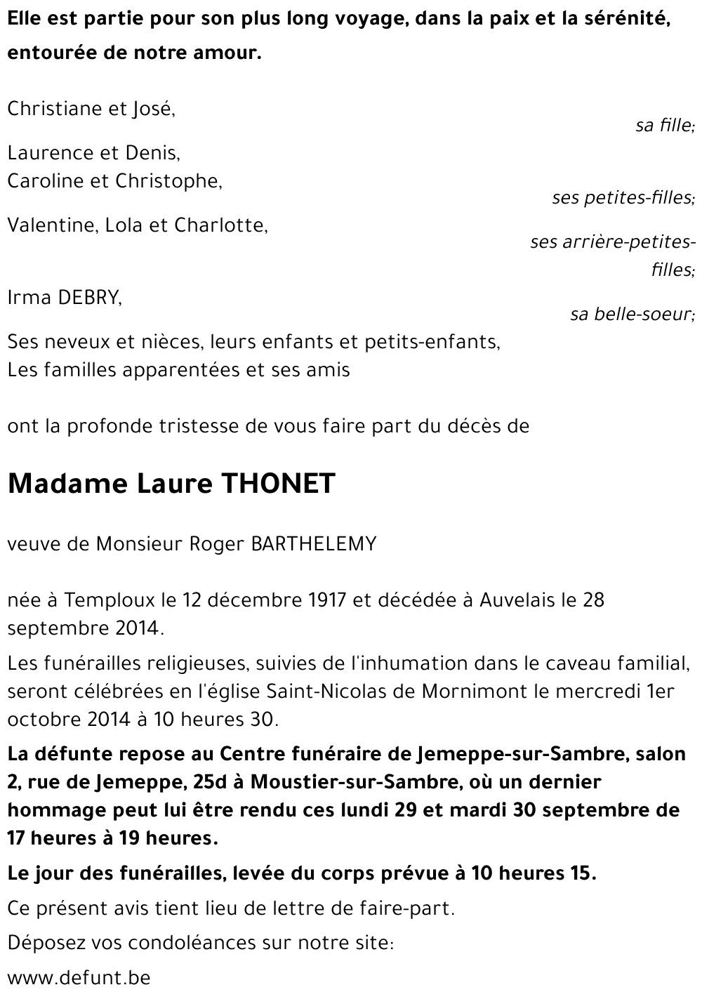 Laure THONET